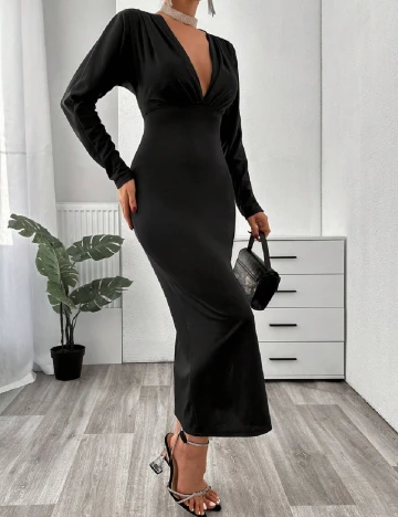 Rochie medie SHEIN, negru Negru