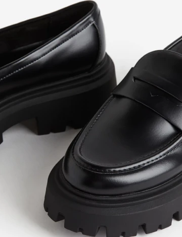 Mocasini H&M, negru