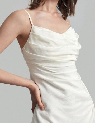 Rochie scurta SHEIN, ecru
