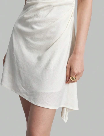 Rochie scurta SHEIN, ecru