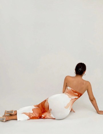 Rochie lunga SHEIN, floral print