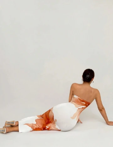 Rochie lunga SHEIN, floral print