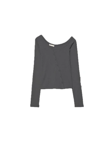Bluza Stradivarius, gri