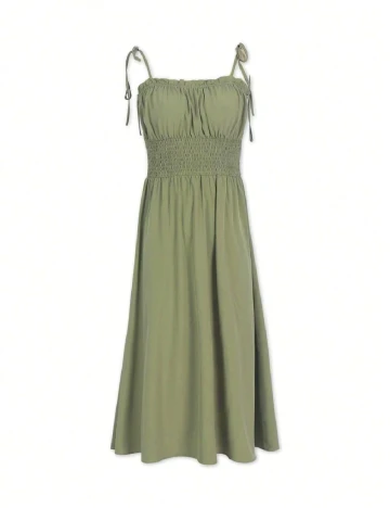 Rochie medie SHEIN, verde Verde