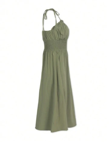 Rochie medie SHEIN, verde Verde