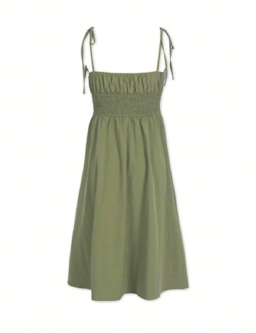 Rochie medie SHEIN, verde