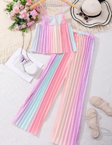 Compleu Shein Kids, mix culori