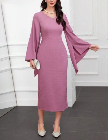 Rochie medie SHEIN, roz