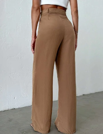 Pantaloni SHEIN, maro