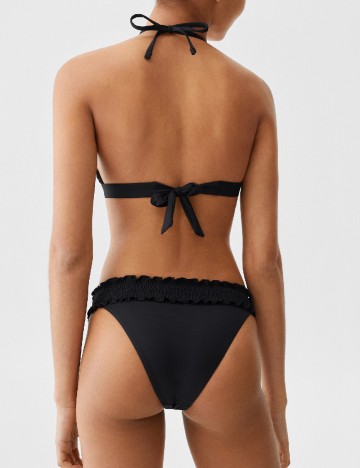 Costum de baie Mango Teen, negru