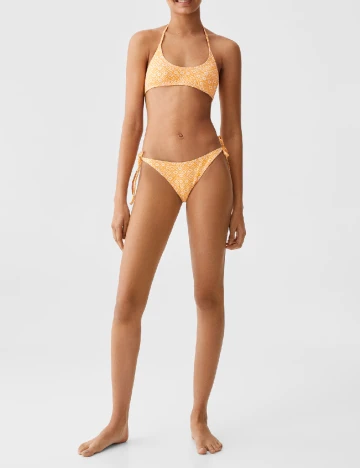 Costum de baie Mango Teen, galben