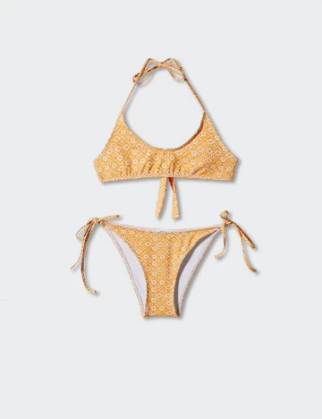 Costum de baie Mango Teen, galben