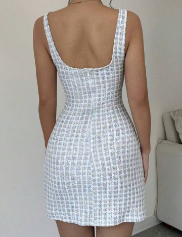 Rochie scurta SHEIN, albastru