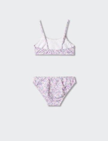 Costum de baie Mango Kids, mov