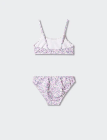 Costum de baie Mango Kids, mov Mov