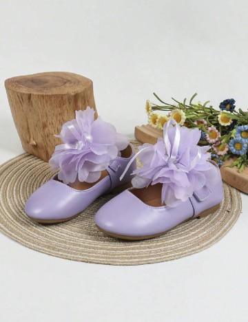 Pantofi Shein Kids, mov