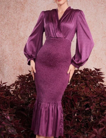 Rochie medie SHEIN, mov Mov