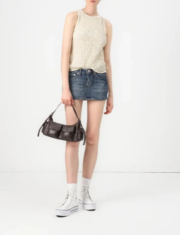 Fusta Urban Outfitters, albastru