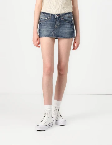 Fusta Urban Outfitters, albastru
