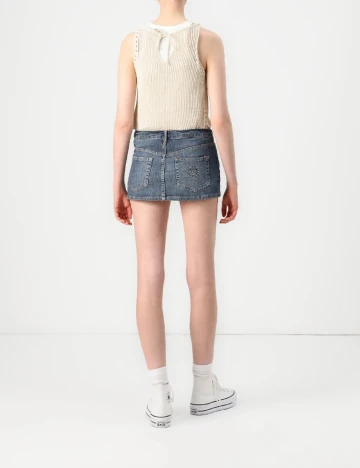 Fusta Urban Outfitters, albastru
