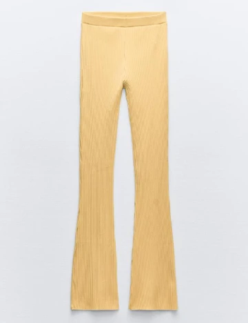 Pantaloni Zara, galben