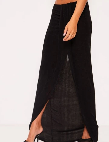 Fusta PRETTYLITTLETHING, negru Negru