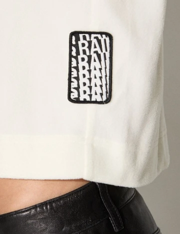 Bluza Rains, alb