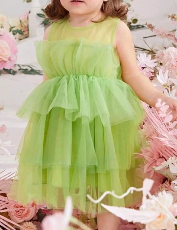 Rochie Shein Kids, verde Verde