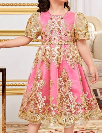 Rochie Shein Kids, roz