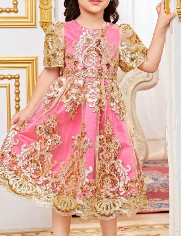 Rochie Shein Kids, roz