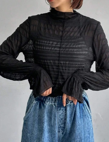 Bluza SHEIN, negru