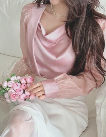 Bluza Dazy, roz pal Roz