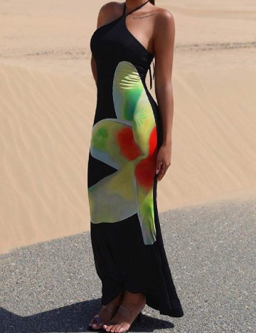 Rochie lunga SHEIN, negru