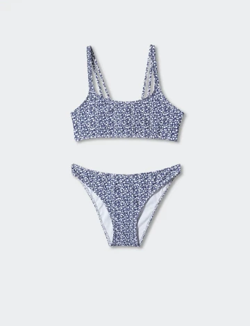 Costum de baie Mango Teen, bleumarin inchis