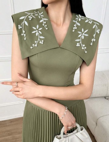 Rochie lunga SHEIN, verde