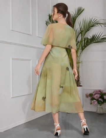 Rochie medie SHEIN, verde Verde