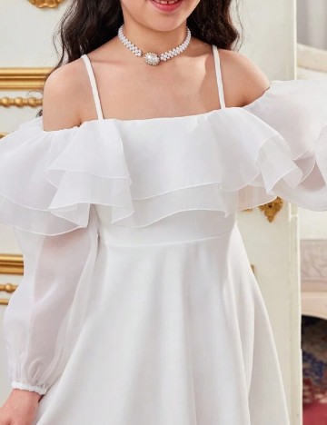 Rochie Shein Kids, alb