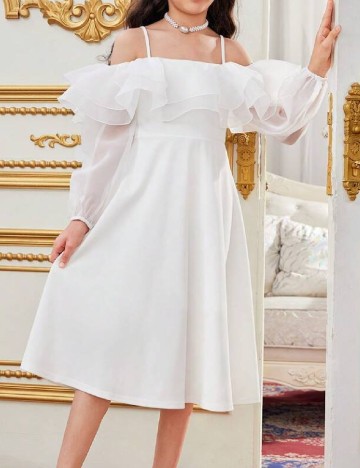 Rochie Shein Kids, alb