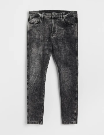 Blugi Reserved, gri/negru