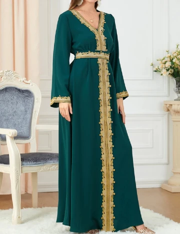 Rochie lunga SHEIN, turcoaz Verde