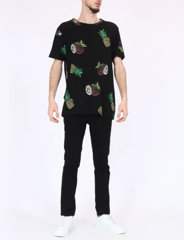 Tricou Reserved, negru