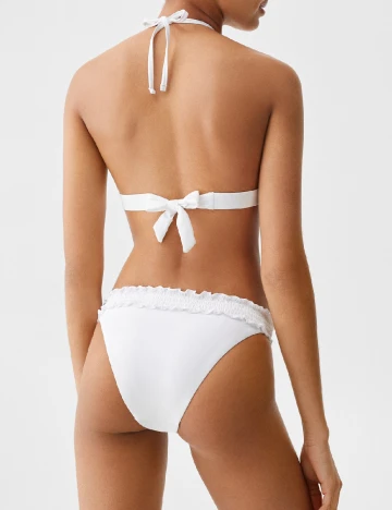 Costum de baie Mango Teen, alb