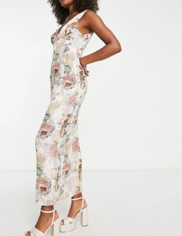 Rochie lunga ASOS, mix culori