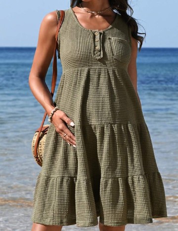Rochie scurta SHEIN Maternity, verden