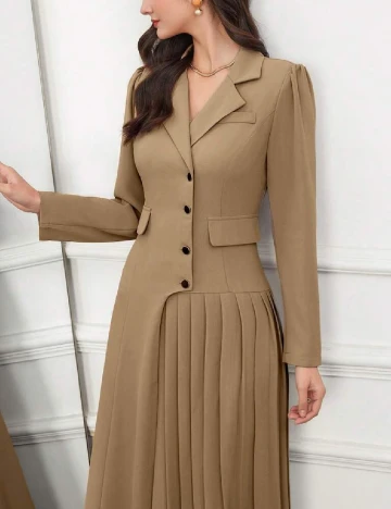Rochie medie SHEIN, maro