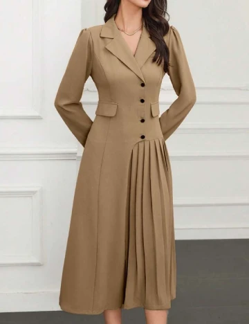 Rochie medie SHEIN, maro