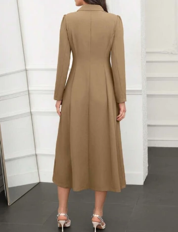 Rochie medie SHEIN, maro