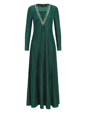 Rochie lunga SHEIN, verde