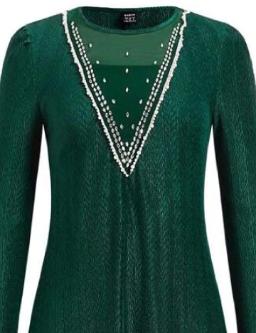 Rochie lunga SHEIN, verde