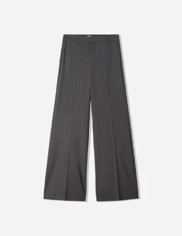 Pantaloni Bershka, gri